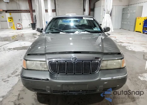 2002 Mercury Grand Marquis Gs из США, поврежденный, VIN 2MEFM74W12X649119